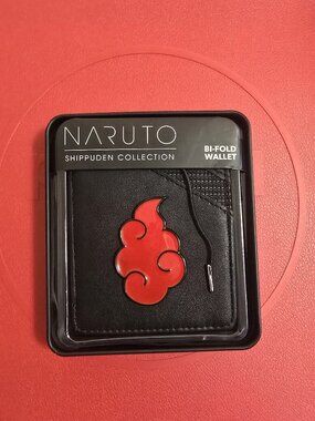Naruto Shippuden Akatsuki Bifold Wallet Original